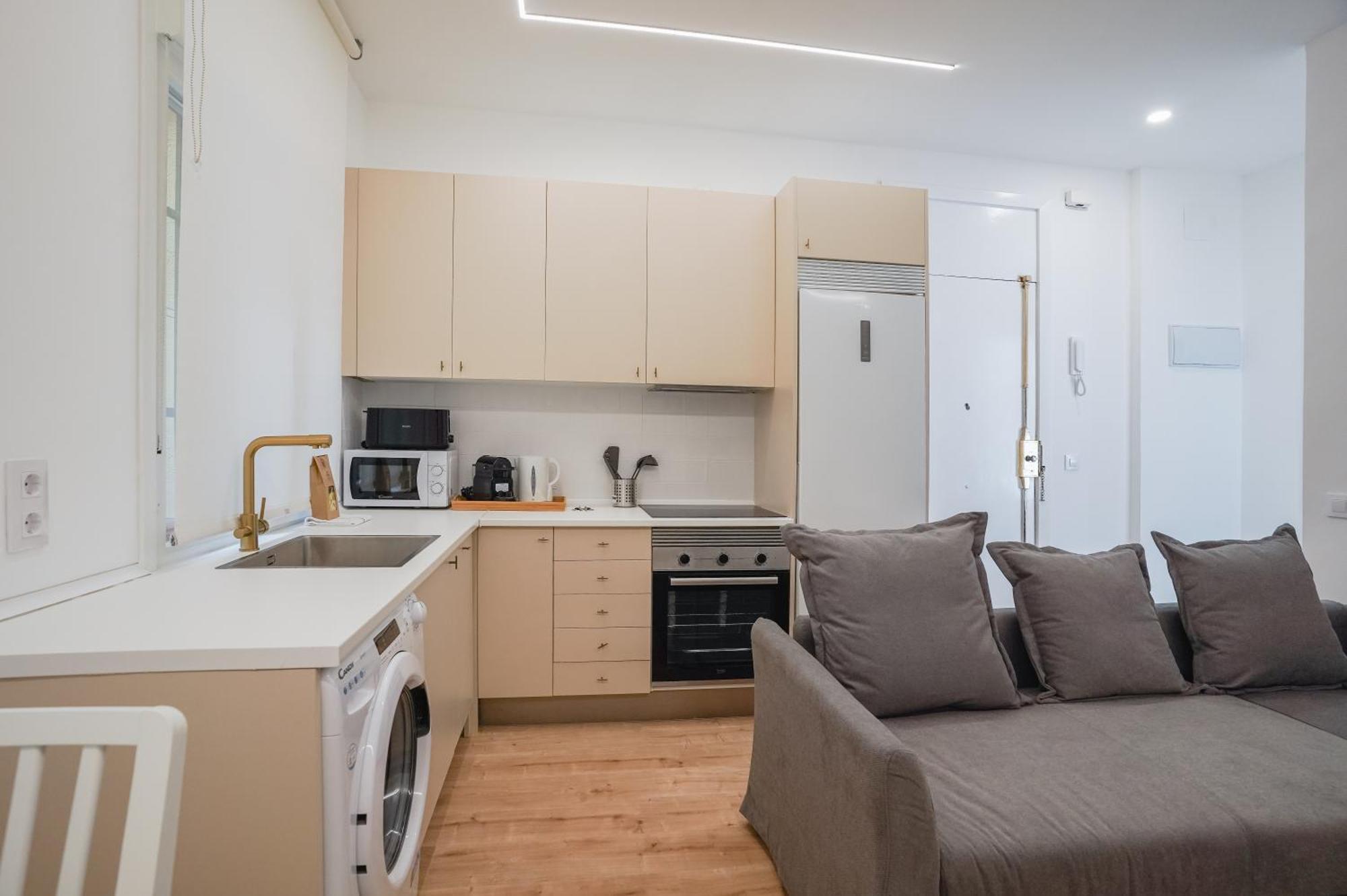 Cozy And Modern-1Bedroom 1Bathroom-Delicias Madrid Luaran gambar